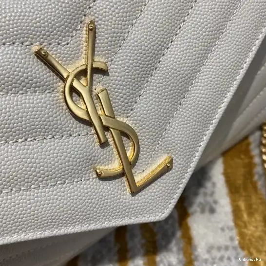 CHAIN CASSANDRE MATELASSÉ YSL WALLET 0516